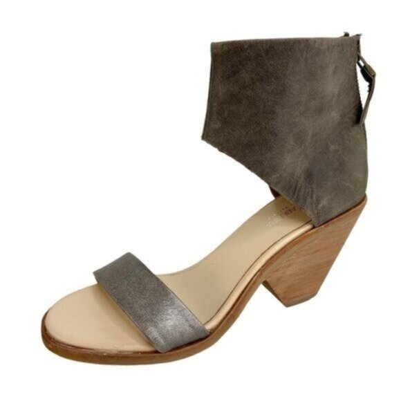 Koolaburra Peonie Kona Heeled Sandal with Caged Ankle - Picture 1 of 8